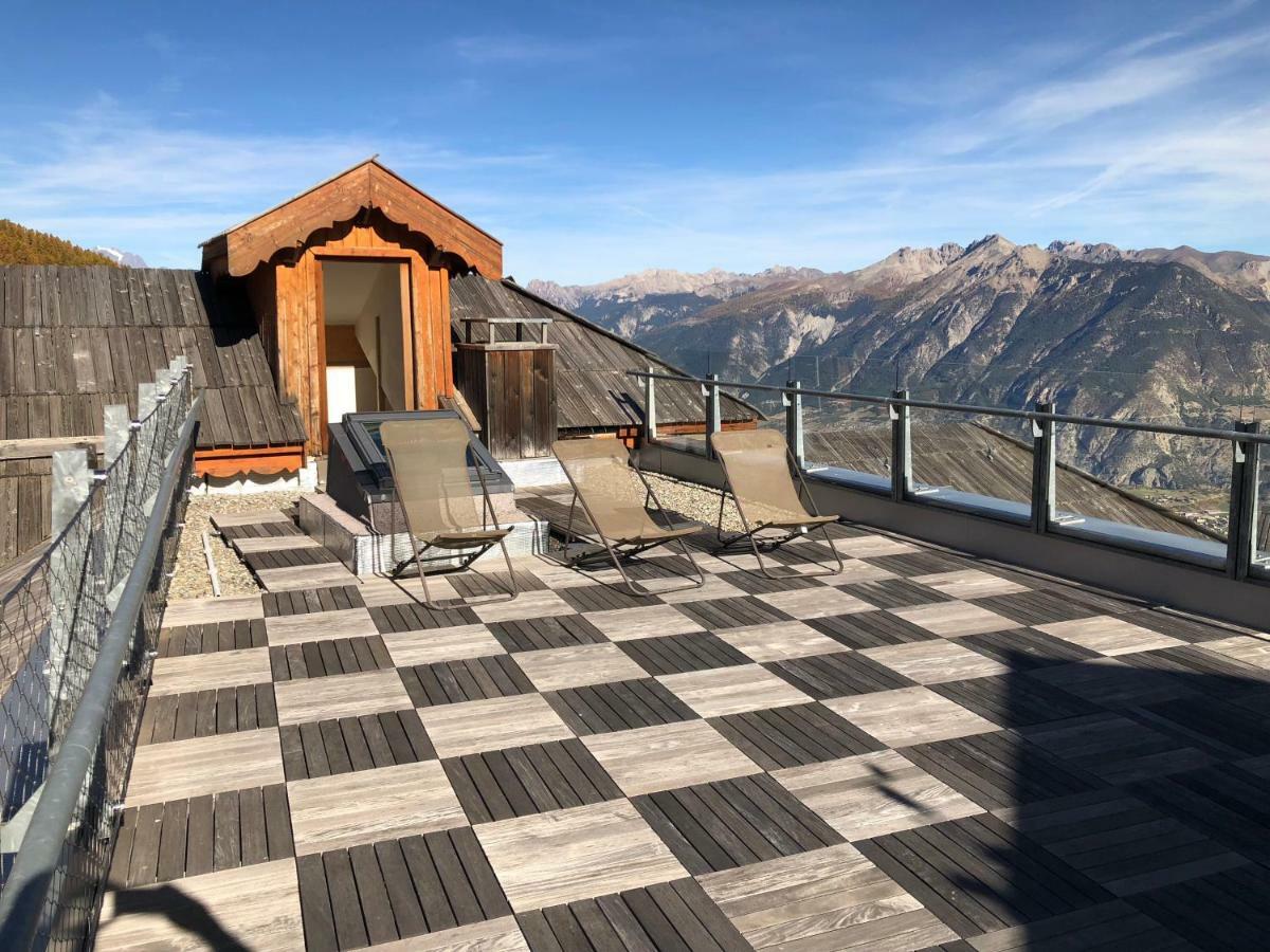 Penthouse "Bond 007" 120 M2 Piscine Sauna Risoul 1850 Esterno foto